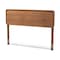 Baxton Studio Mailene Mid-Century Walnut Brown Finished Wood King Size Headboard 156-9430 - alternate 1